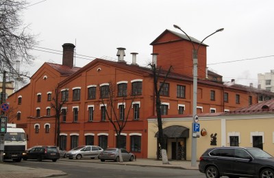 Здание пивоварни Богемия в г. Минск