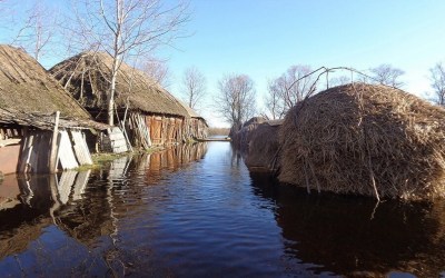 Традиционная Полесская деревня Кудричи