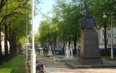 Памятник Дзержинскому в г. Минск