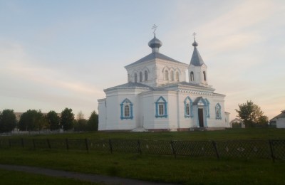 Церковь Вознесенская в д. Милославичи