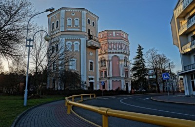 Водонапорные башни «Кася» и «Бася» в г. Гродно