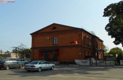 Административный корпус железнодорожной станции в г. Осиповичи