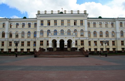 Здание бывшего женского епархиального училища в г. Витебск