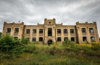 Здание уездной больницы начала XX века в г. Мозырь