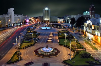 Площадь Независимости в г. Минск