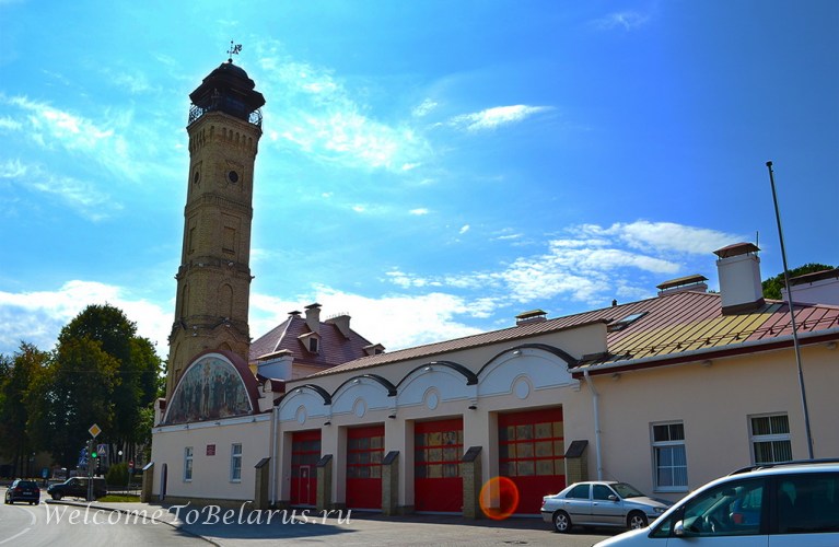 Пожарное депо начала 20 века в г. Гродно