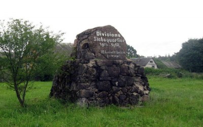 Место стоянки немецкой дивизии в г.п. Юратишки