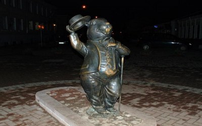 Памятник Бобру в г. Бобруйск