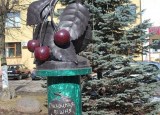 Памятник вишне в г. Глубокое