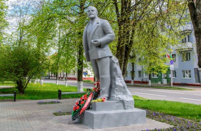Памятник Ленину в г. Полоцк