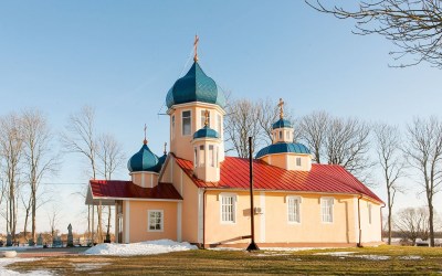 Церковь Крестовоздвиженская в д. Гощево